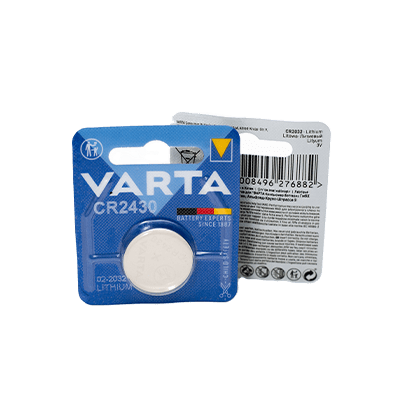 Varta  Lithium Coin CR2430 Lithium 3V/290mAh Blister (1)  V2430